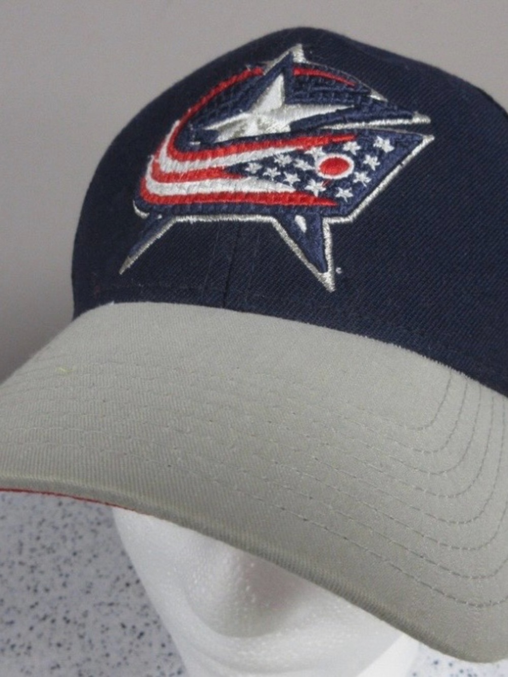 Columbus Blue Jackets MLB Style Baseball Cap - Navy & Gray